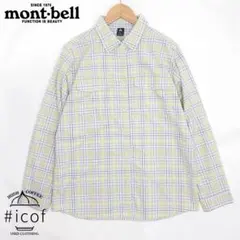 montbell モンベル WIC.ライト ロングスリーブシャツ XL b190のサムネイル
