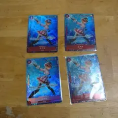ワンピース カードゲーム コアラ　SR パラレル 4枚セット