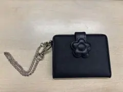 マ*い様 マリークワント　デイジーパッチスナップ2 パスケース　カードケース　定