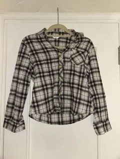 ☆当時物☆ y2k チェック柄 長袖シャツ グリッターライン