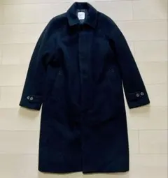 【状態良品】UNITED TOKYO ブラック ステンカラーコート