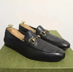 【GUCCI】レザー ホースビットローファー ブリクストン サイズ7.26相当