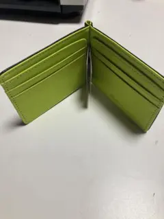 マネークリップグリーン