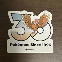 ポケモン pokemon 韓国限定 30周年記念 ステッカー ワカシャモ - メルカリ
