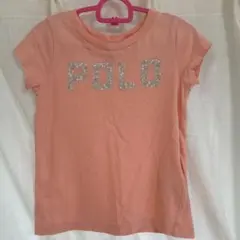 ポロ ロゴ　Tシャツ ピンク 3Tのサムネイル