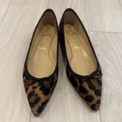 Christian Louboutin ヒョウ柄 ハイヒール - メルカリ
