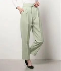 ユナイテッドアローズ　グリーン　アンクルパンツ 36