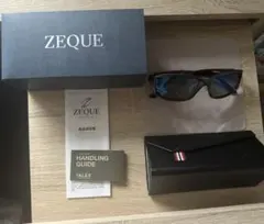 Zeque Leman ゼクー レマン 偏光グラス ブルーミラー - メルカリ
