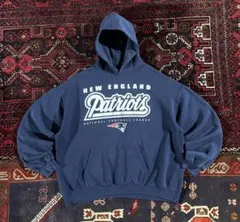 S*U様 vintage 90's NFL ペイトリオッツ パーカー ネイビー
