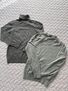 週末限定値下げ　アーバンリサーチロッソ　ユニクロ　ニット2枚セット