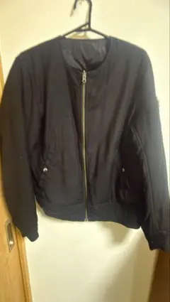 ブラックジャケットリバーシブルMサイズ