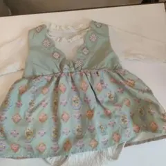 美品　ママラク　ロンパース　ワンピース　70cm　バースデイ
