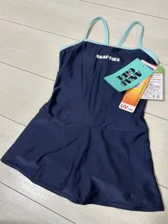 AMP GIRL スカート付き水着 ネイビー