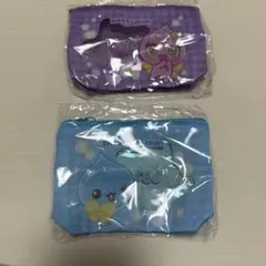 しずくちゃん クリアポーチ　全5種セット　カプセルトイ　しずくちゃん　ロゼちゃゆ