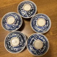 骨董　飯碗5個セット