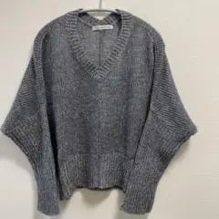 ドルマンスリーブ ニット