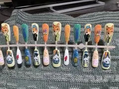 アニメキャラクター ネイルチップ 30個セット　ズートピア