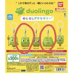 Duolingo めじるしアクセサリー 2個セット