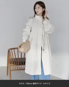 sakishima tokyoスタンドモッズコート アイボリー 秋