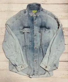 freak's store ビッグシルエット デニムシャツ・ジャケット