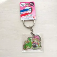 鬼滅の刃　甘露寺蜜璃　メタルキーホルダー　ご当地