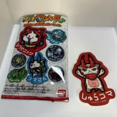 妖怪ウォッチ ダイカットステッカーセット　しゅらコマ