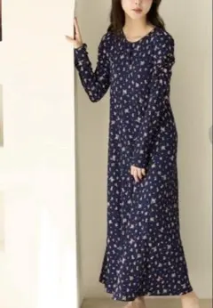 NVY SNIDEL HOME × 新木優子 ジャガードマーメイドワンピース