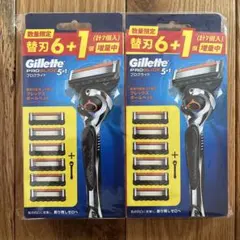 Gillette PROGLIDE 5+1 替刃6個付 2個セット - メルカリ
