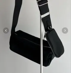 wee9s OBENTOU BAG / ミニポーチ付きスクエアバッグ