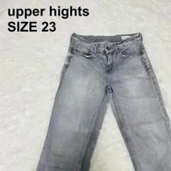 【美品】アッパーハイツ THE HIS クロップドデニム　（119）