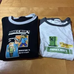 Minecraft 長袖カットソー 2枚セット