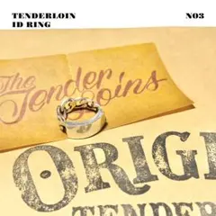 TENDERLOIN IDリング　シルバー【純正箱ケース付】 TENDERLOIN IDリング シルバー【純正箱ケース付】の通販はau PAY