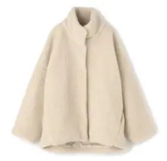 ボアブルゾン レディース