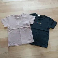 半袖　Tシャツ　110 まとめ売り　デビロック　ピンク　黒　男の子　女の子