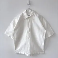 2023SS JIL SANDER Half Zip Linen Shirtのサムネイル