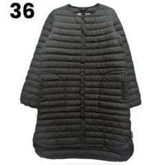 新品 36 トラディショナルウェザーウェア ダウンコート 黒 ダウンジャケット