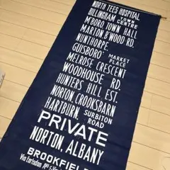 希少レア　英　ヴィンテージ　バスロールサイン　インダストリアル　アンティーク 希少レア 英 ヴィンテージ バスロールサイン インダストリアル