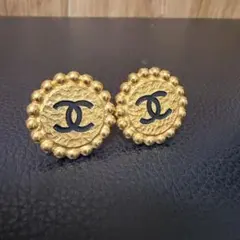 ヴィンテージ　CHANEL イヤリング　95A ゴールドメッキ