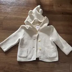 Baby GAP くまさんカーディガン　6-12months