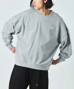 【半額！】 NIKE スウェット グレー 刺繍ロゴ 【新品・正規品・タグ付】