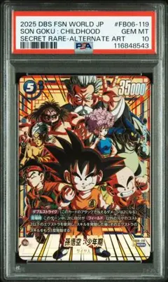 2025年最新】孫悟空scr psa10の人気アイテム - メルカリ