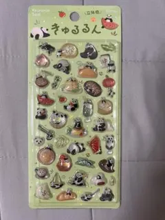 BGM きゅるるんシール パンダ日和