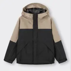 GU フード付き ウインドブレーカー カジュアルジャケット はっ水 140