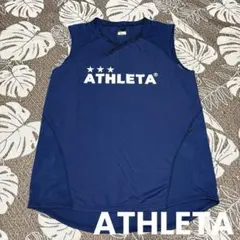 アスレタ O Rei ノースリーブ プラクティスシャツ ブルー Lサイズのサムネイル