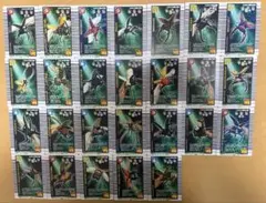【美品】ムシキング【2005夏限定デザイン】ノーマルムシカードコンプ26枚セット
