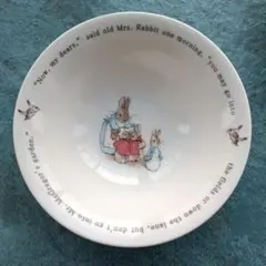 【送料込】ピーターラビット　Bタイプ　PeterRabbit　ボウル　鉢　磁器