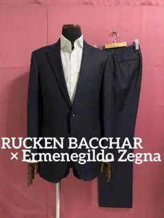 RUCKEN BACCHAR◆イタリア製エルメネジルドゼニア生地◆メンズスーツ