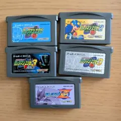 ロックマンエグゼ ロックマンゼロ GBA ソフト 5本セット