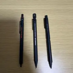 Pentel orenz 0.3 ヘキサゴナル0.5 ロットリング600
