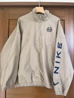 【新品タグ付き】NIKE ベージュ ハーフジップジャケット